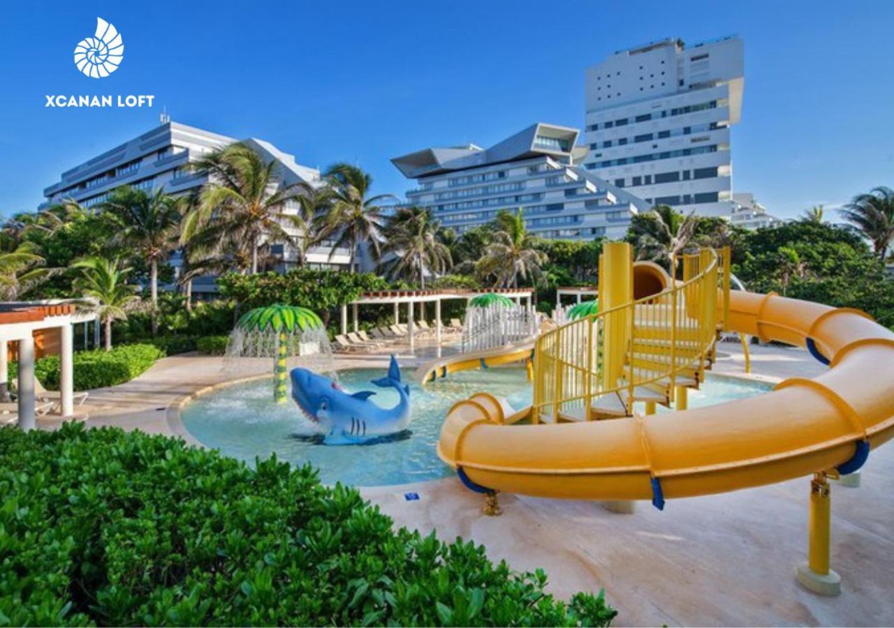 Xcanan Loft On Park Royal, The Best Area In Cancun Right On The Beach Exterior foto