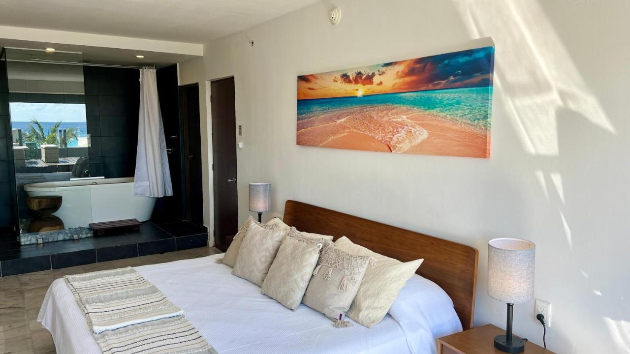 Xcanan Loft On Park Royal, The Best Area In Cancun Right On The Beach Exterior foto